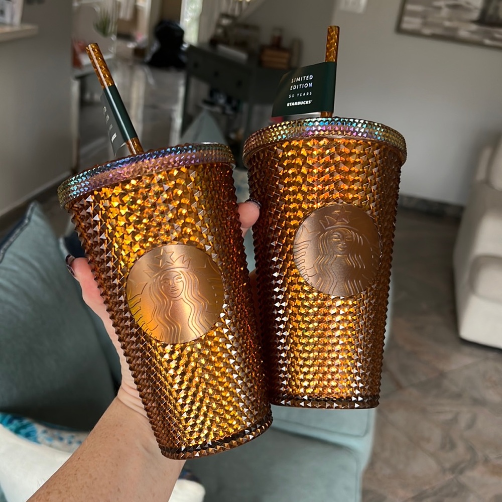 Starbucks Limited addition 50 year honeycomb grande studded NWT